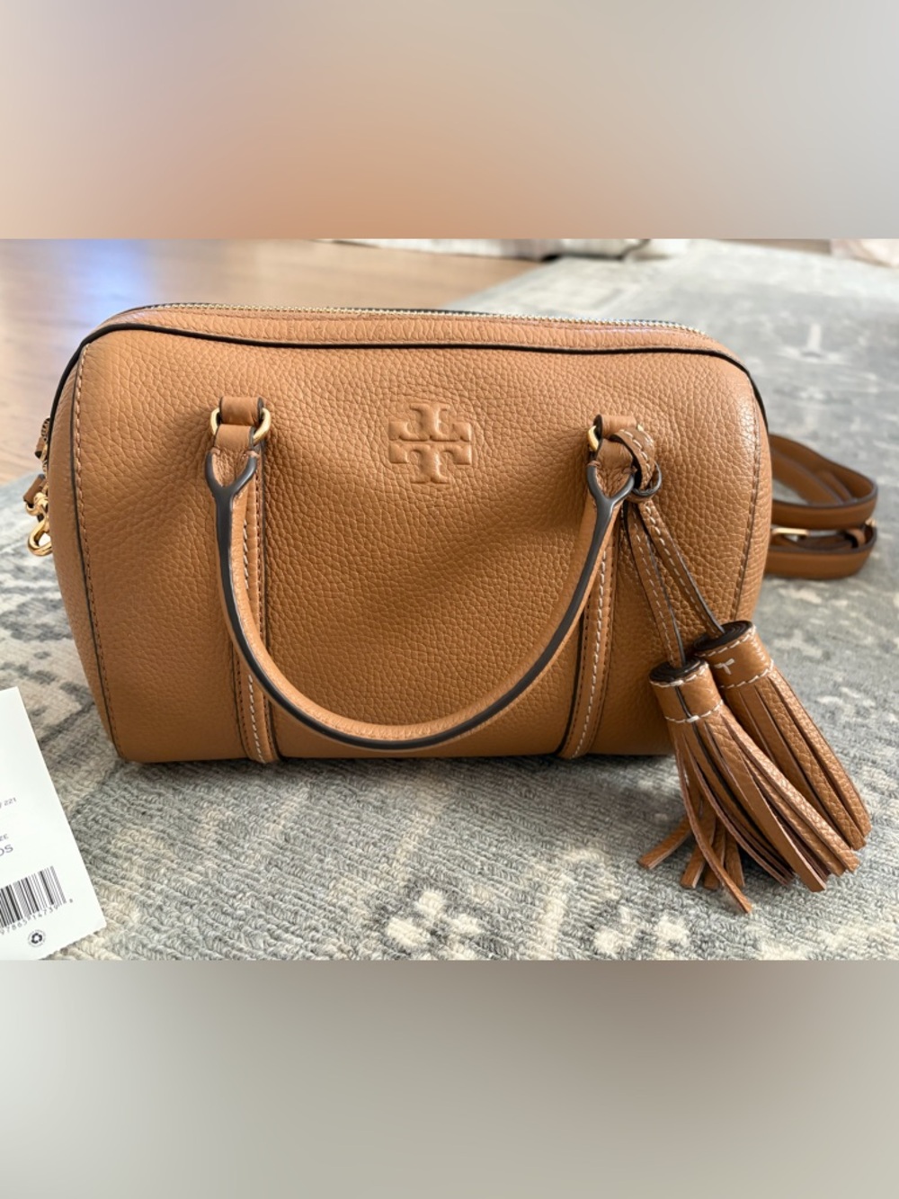Tory Burch | Thea Satchel / Crossbody | Tiramisu - Picture 2 of 11